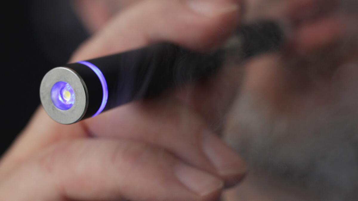 E cigarettes banned in airline passengers checked bags Los